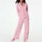 Roller Rabbit Monkey Pajamas Set Preppy Cute PJs For Women Long Sleeve Loungewear Pajama Pants Sets 0