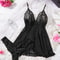 Sexy Lace Lingerie Set For Women Red Hot Sleepwear Nightdress VNeck Sheer Lace Camisole Matching Pa 6