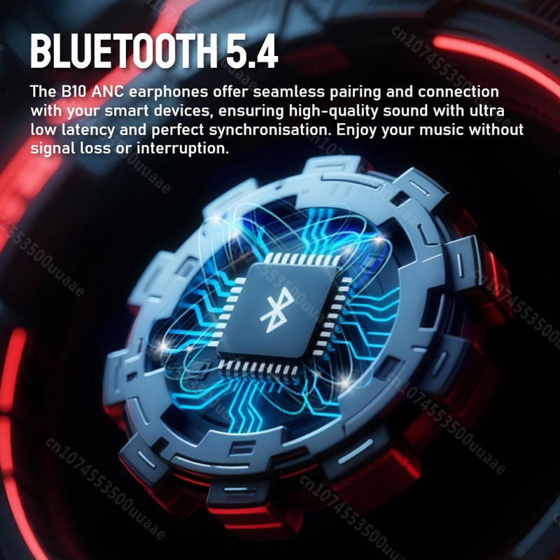 Zombie Cat ANC Bluetooth Earphones Deep Bass Active Noise Reduction Sport Bluetooth Earbuds With Ne 4