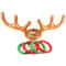 Inflatable Reindeer Antlers Ring Toss Game Christmas Fun For Family Parties New Year Gift Interacti 1