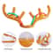 Inflatable Reindeer Antlers Ring Toss Game Christmas Fun For Family Parties New Year Gift Interacti 4