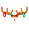 Inflatable Reindeer Antlers Ring Toss Game Christmas Fun For Family Parties New Year Gift Interacti 6