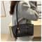 Trend Leather Work Shoulder Bag Simple Large Capacity Crossbody Bag Solid Color Commuting Bag For W 2
