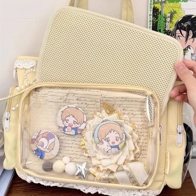 Itabag Japanese TwoDimension Single Shoulder Bag Ballet Girl Has A Large Appetite Cross Body Good B 3