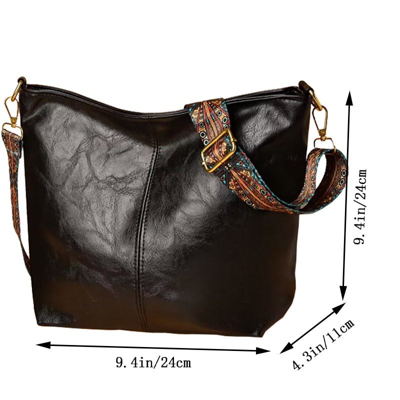 Neutral Style Tote Bag For Men And Women Ethnic Strap Design Ideal For Travel And Photography Singl 2