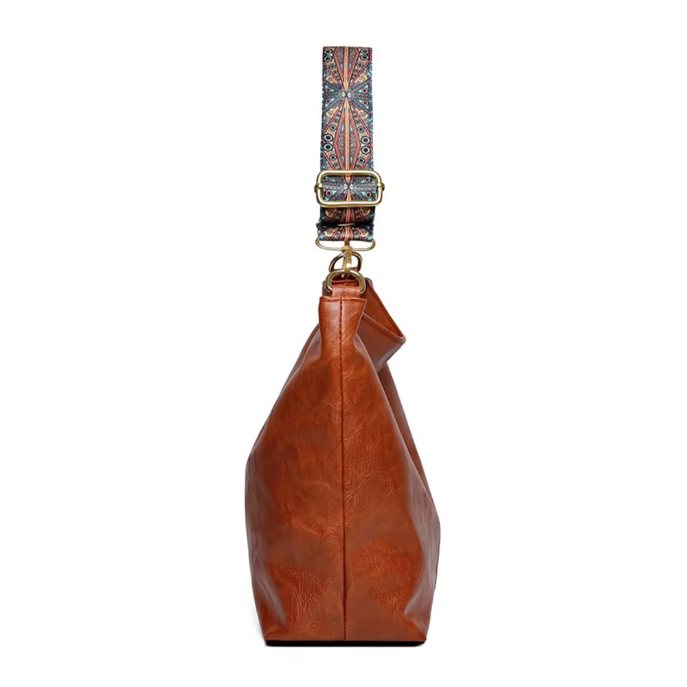 Neutral Style Tote Bag For Men And Women Ethnic Strap Design Ideal For Travel And Photography Singl 4