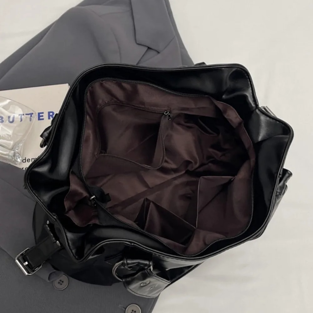 Classic Crossbody Bag Retro Brand Roomy Shoulder Bag For Women Soft PU Leather Luxury Tote With Lar 3