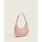 French HighEnd Fashionable Underarm Shoulder Bag Soft PU Leather Trendy Square Shape Internal Zippe 5