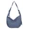 Womens Trendy Soft Cloth Shoulder Bag Solid Color Casual Handbag Big Crossbody Bags Fashionable Sho 9