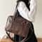 Women Japanese Style J Bag Leather Crossbody Shoulder Bag High School Student Uniform Simple Handba 3