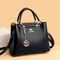 Fashion Women Soft PU Leather Handbag Large Capacity Designer Shoulder Bag Crossbody Messenger Tote 4