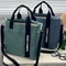Casual Tote Large Capacity Shoulder Bag Waterproof Nylon Canvas Handbag Simple Fashion Messenger Ba 2