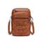 Vintage Crossbody Bag MultiFunctional Soft PU Leather Small Shoulder Bag For Women Cash Purse Cell 4