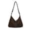 Womens Shoulder Bag Trendy Casual Soft Textile Large Capacity Leopard Print Retro Crossbody Bag For 3