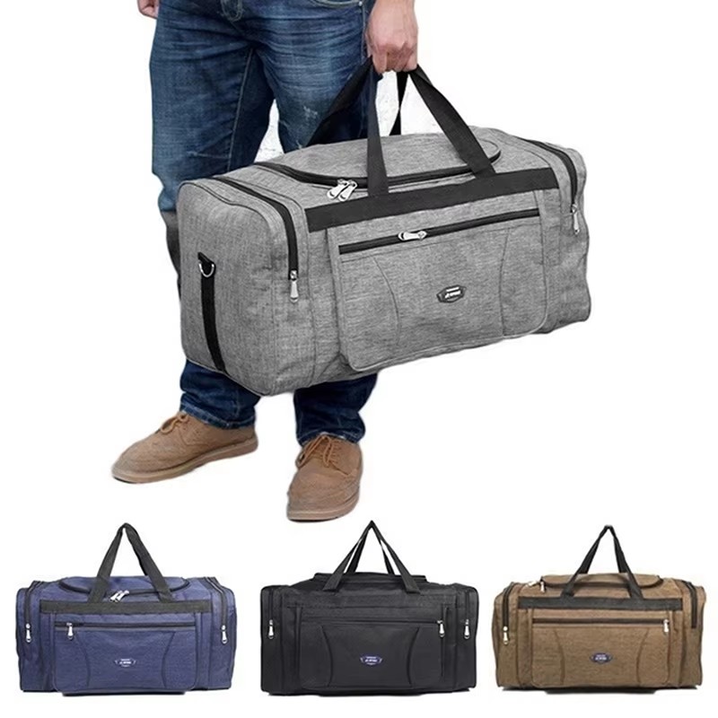 Business Large Capacity Weekend Travel Bag Waterproof Men Travel Bags Duffle Fitness Bag Hand Lugga 1