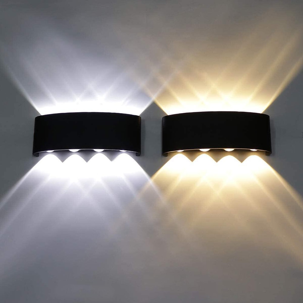Aluminum Decorative Lighting Outdoor Waterproof Wall Lamps Bedroom Living Room Wall Lights Exterior 2