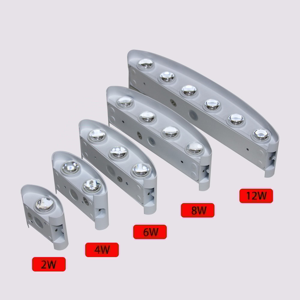 Aluminum Decorative Lighting Outdoor Waterproof Wall Lamps Bedroom Living Room Wall Lights Exterior 3