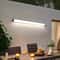 LED Wall Lights Outdoor Modern Long Strip Sconce Lamp For Garden Villa Porch Courtyard Waterproof O 1