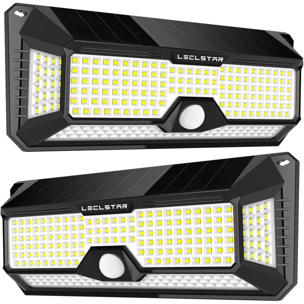 Solar LED Light Outdoor Garden Wall Lamp Waterproof Motion Sensor Light For Yard Door With Mode 1