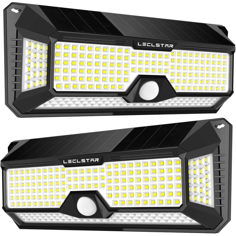 Solar LED Light Outdoor Garden Wall Lamp Waterproof Motion Sensor Light For Yard Door With Mode 1