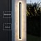 Modern LED Wall Lighting Fixture Outdoor Long Strip Sconce Frosted White Acrylic Wall Lamp IP67 Wat 2