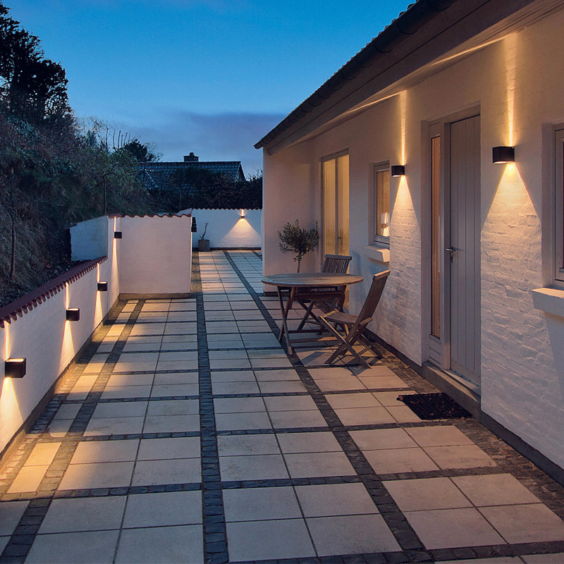 Aluminium LED Wall Lamp Outdoor Sconce Garden Yard Porch Light Aisle Decor Indoor Bedside Lighting 0