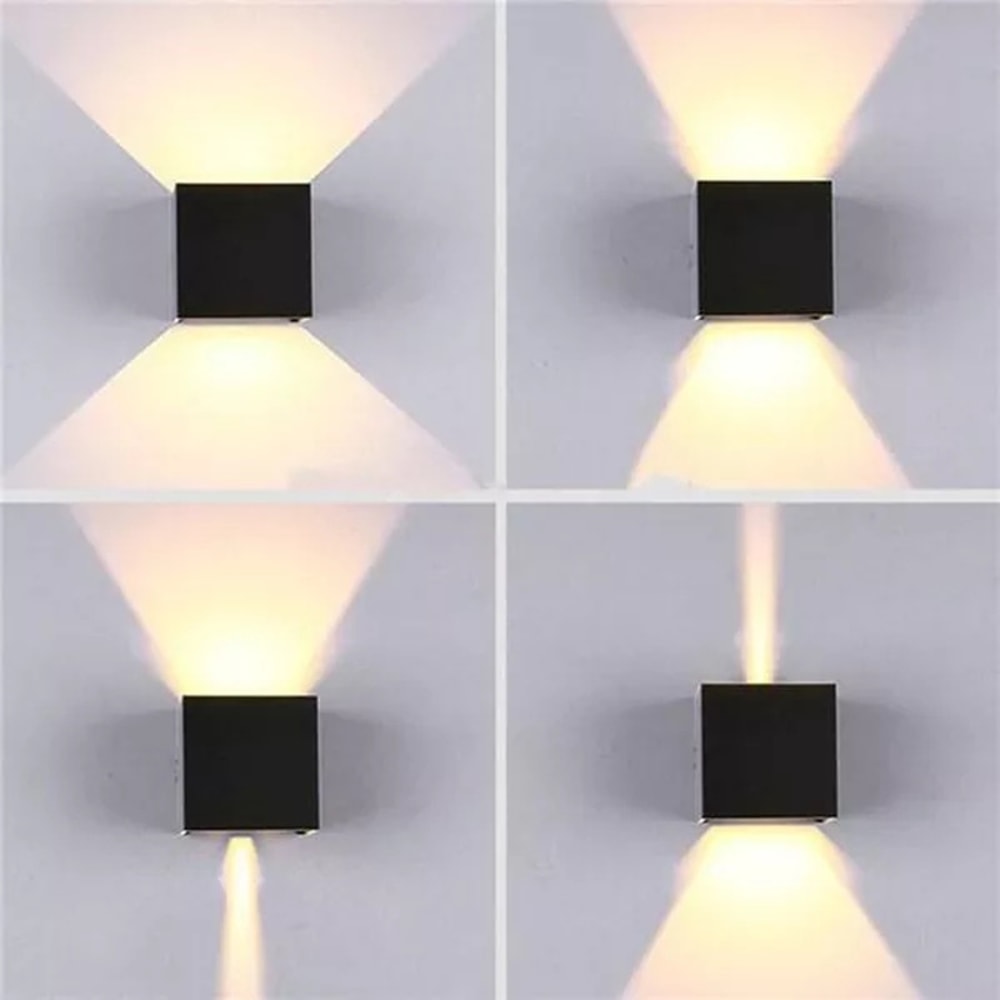 Aluminium LED Wall Lamp Outdoor Sconce Garden Yard Porch Light Aisle Decor Indoor Bedside Lighting 3