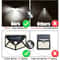 Motion Sensor LED Solar Wall Light Outdoor Waterproof Solar Lights Street Lamp With Sunlight Powere 3
