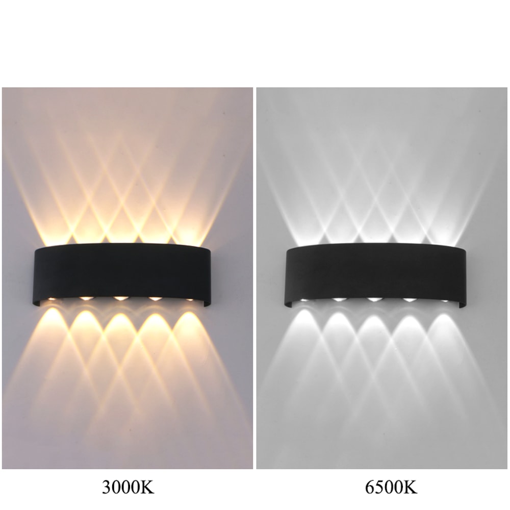 Outdoor LED Wall Lamp Up And Down Lighting For Garden And Room Decoration Street Lights For Yard 2