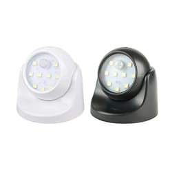 wireless pir motion sensor light, battery operated led spotlight, infrared wall lamp for home indoor outdoor use