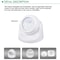 Wireless PIR Motion Sensor Light Battery Operated LED Spotlight Infrared Wall Lamp For Home Indoor 4