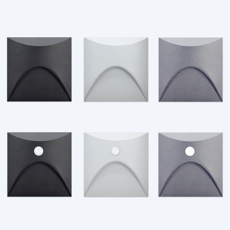 Motion Sensor Outdoor Stair Light Waterproof Wall Lamp Exterior Sconce For Garden Balcony Fence Li 1