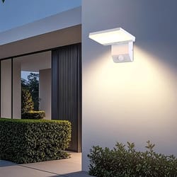 waterproof outdoor wall light led, foldable modern design, sensor-activated wall lights for garden