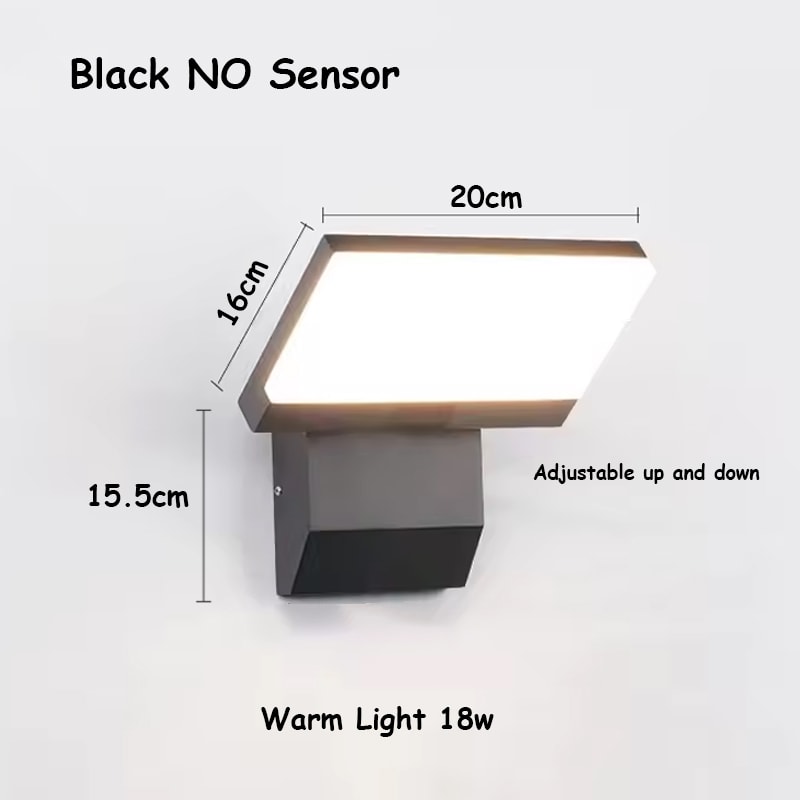 Waterproof Outdoor Wall Light LED Foldable Modern Design SensorActivated Wall Lights For Garden 5