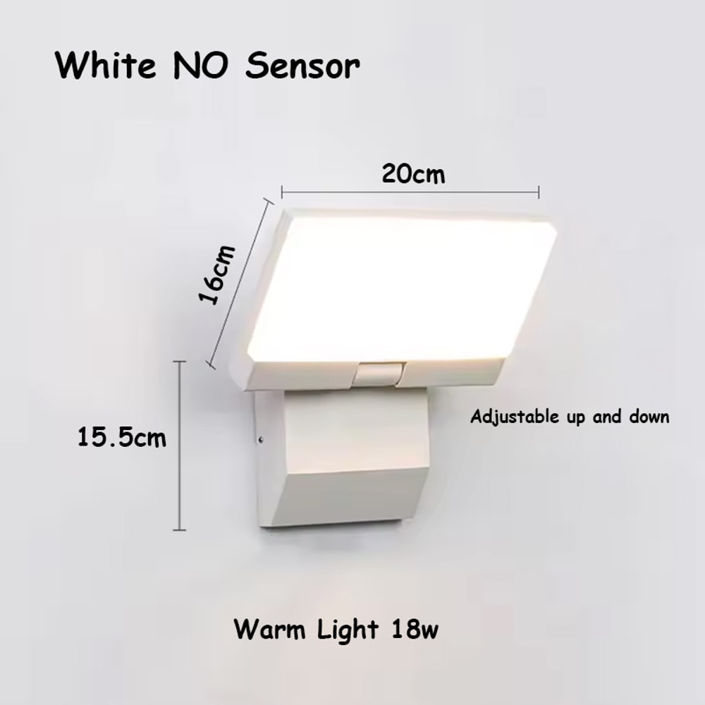 Waterproof Outdoor Wall Light LED Foldable Modern Design SensorActivated Wall Lights For Garden 7
