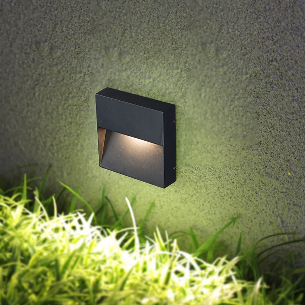 Waterproof LED Surface Mounted Light Universal Wall Lamp For Outdoor Garage Basement Ramp Passage E 2