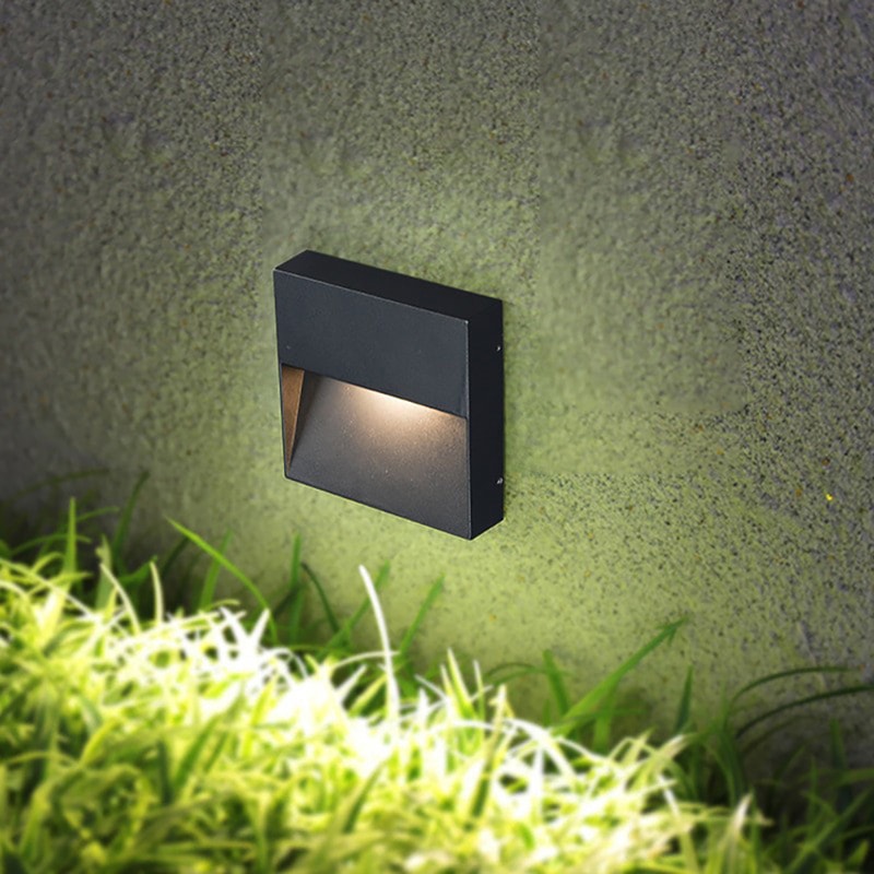 Waterproof LED Surface Mounted Light Universal Wall Lamp For Outdoor Garage Basement Ramp Passage E 2