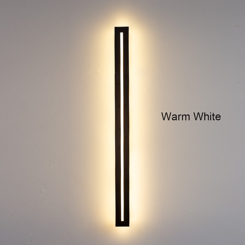 Garden Light Decoration LED Long Wall Sconce Lamp Outdoor Sconce Luminaire For Exterior Lighting 5