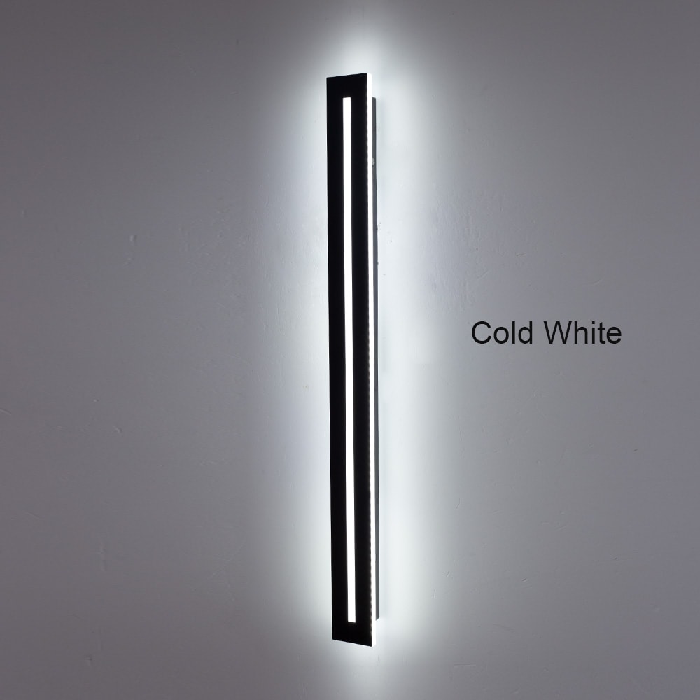 Garden Light Decoration LED Long Wall Sconce Lamp Outdoor Sconce Luminaire For Exterior Lighting 6