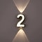 Waterproof LED Wall Lamp Digit Number Display Modern Minimalism Style For Porch Garden Indoor Outd 1