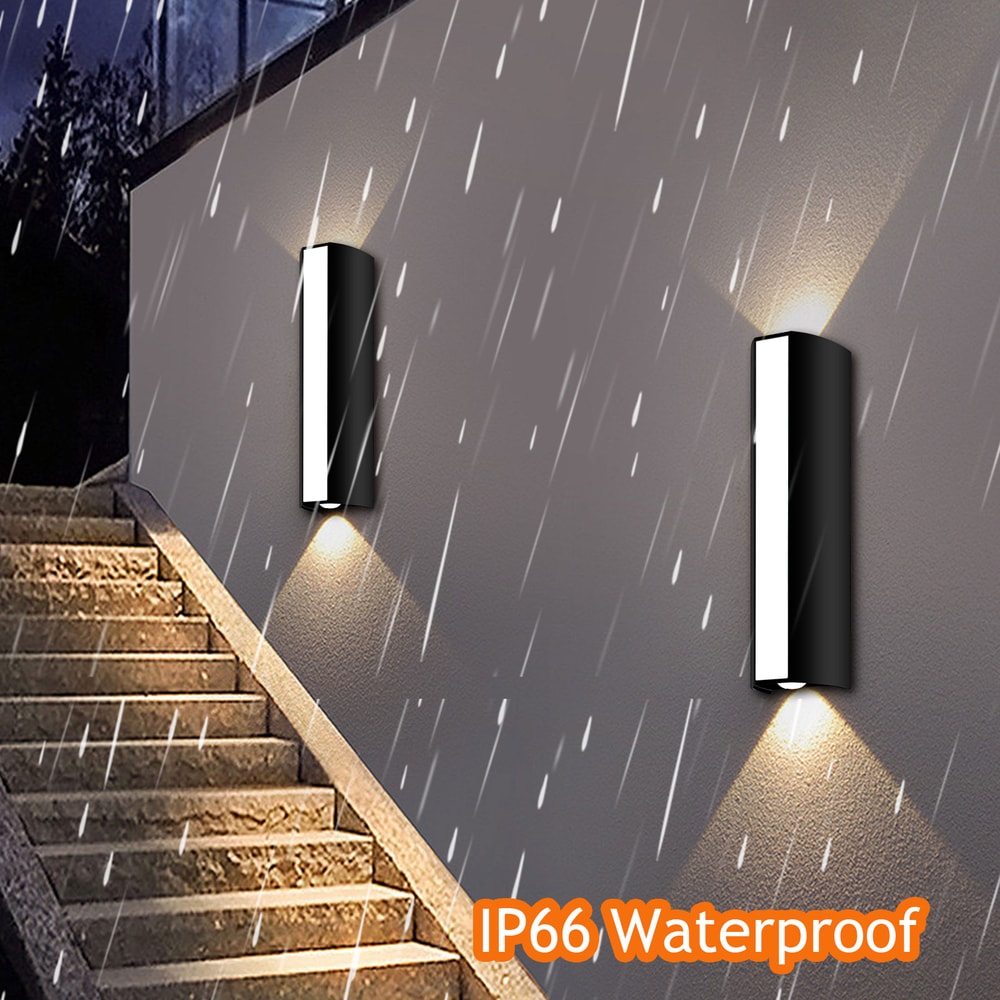 Waterproof LED Wall Lamp For Indoor And Outdoor Use Ideal For Bathroom Porch Kitchen Bedroom Corrid 2