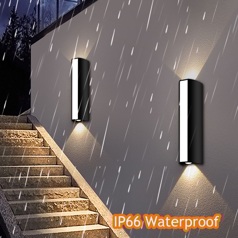 Waterproof LED Wall Lamp For Indoor And Outdoor Use Ideal For Bathroom Porch Kitchen Bedroom Corrid 2