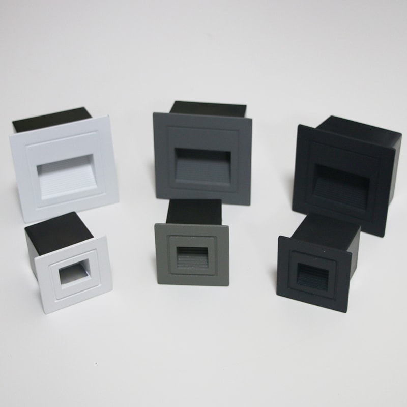 Modern Recessed LED Outdoor Waterproof Wall Lamp Stair Light Corner Wall Light Aluminum Wall Washer 1