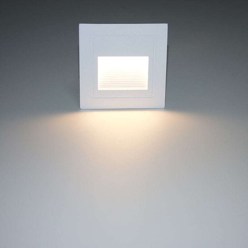 Modern Recessed LED Outdoor Waterproof Wall Lamp Stair Light Corner Wall Light Aluminum Wall Washer 0