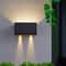 Waterproof Aluminum LED Wall Lamp Outdoor Porch Garden Lights Living Room Street Stairs Lighting Fi 3