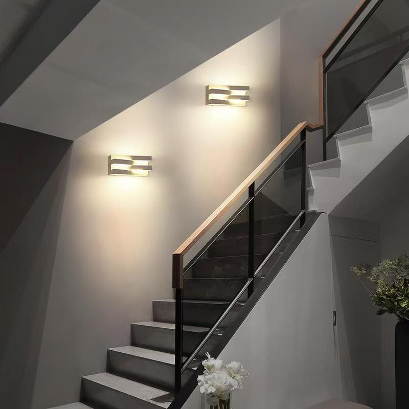 Aluminum Wall Lamp For Villa Porch LED Outdoor Garden Lighting Gate Sconce Luminaire For Modern Out 4