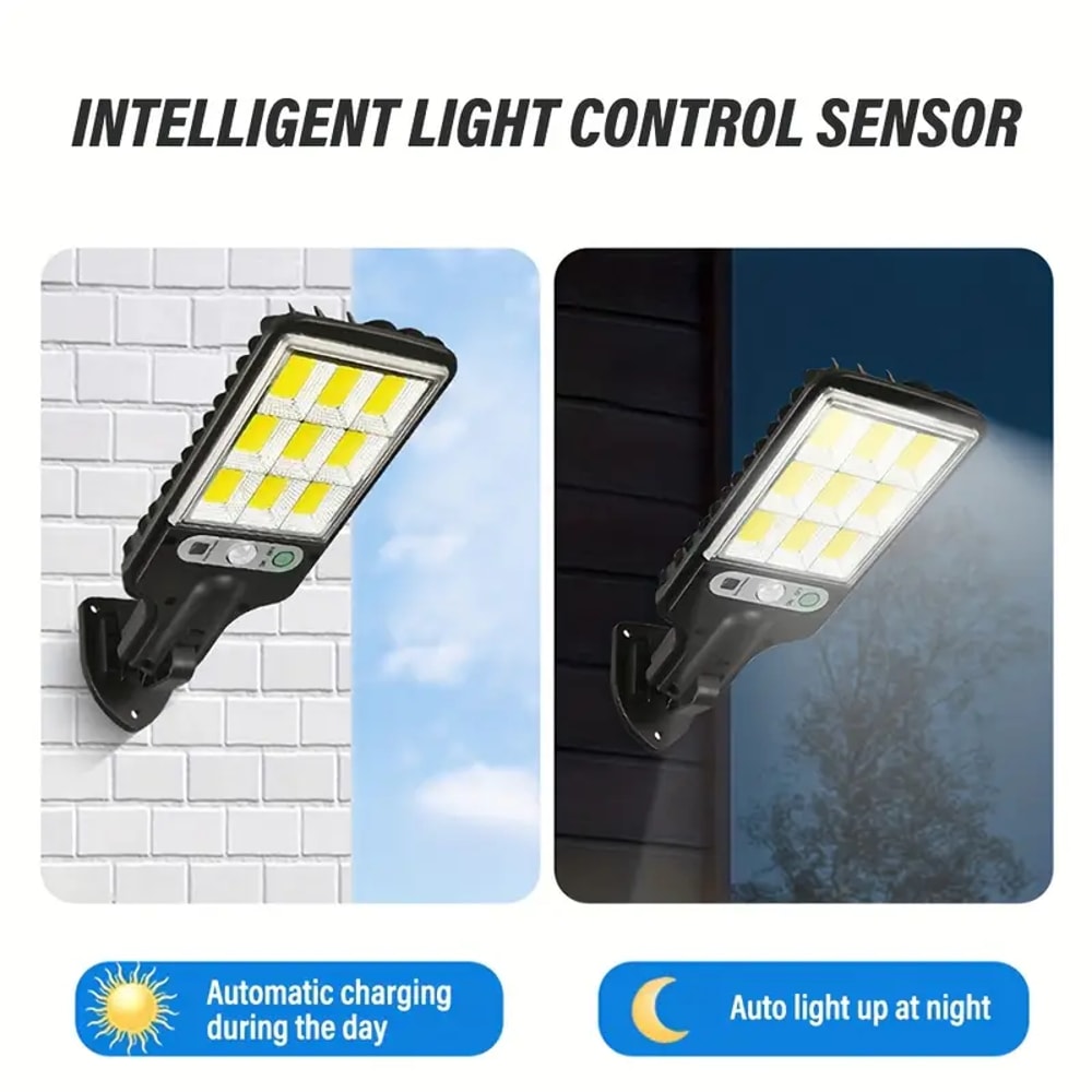 Waterproof Solar LED Light Outdoor Motion Sensor Garden Lamp Modes Solar Yard Light For Streets Pat 4