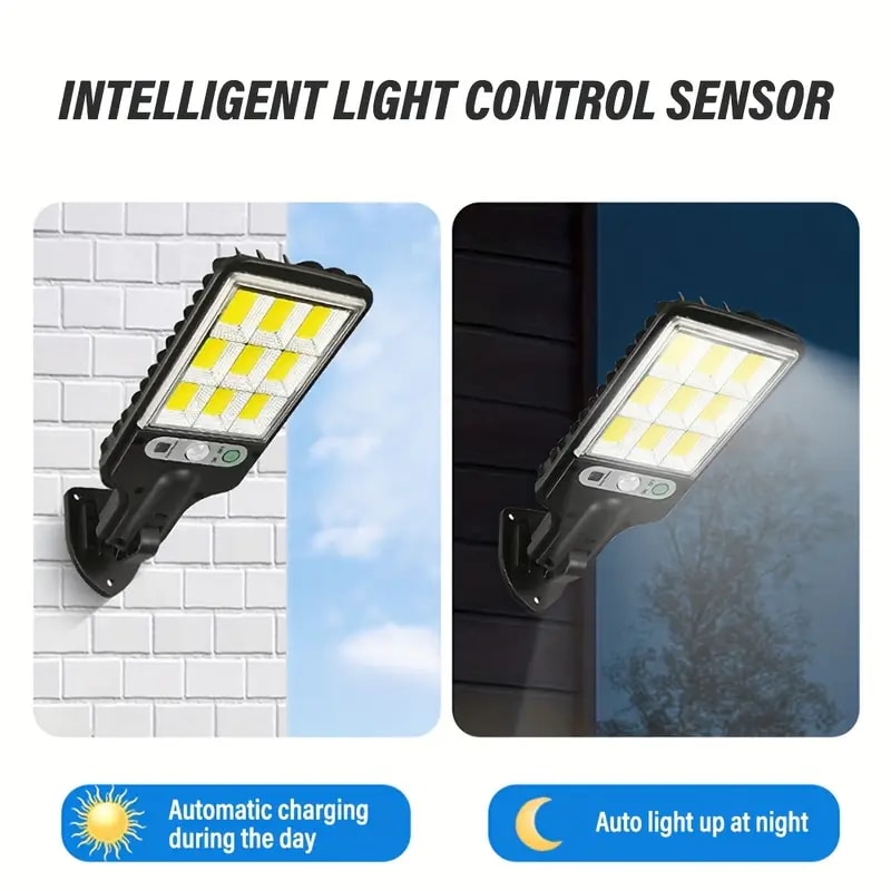 Waterproof Solar LED Light Outdoor Motion Sensor Garden Lamp Modes Solar Yard Light For Streets Pat 4