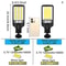 Waterproof Solar LED Light Outdoor Motion Sensor Garden Lamp Modes Solar Yard Light For Streets Pat 5