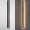 Black Gold White Long Strip Outdoor Wall Sconce Waterproof Wall Mounted Lighting For Porch Courtyar